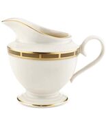 Lenox Desert Vista Footed Creamer Gold Banded Ivory China 8-oz. USA NEW ... - $29.60