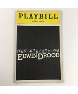 1986 Playbill The Mystery of Edwin Drood by Wilford Leach at Imperial Th... - £15.31 GBP
