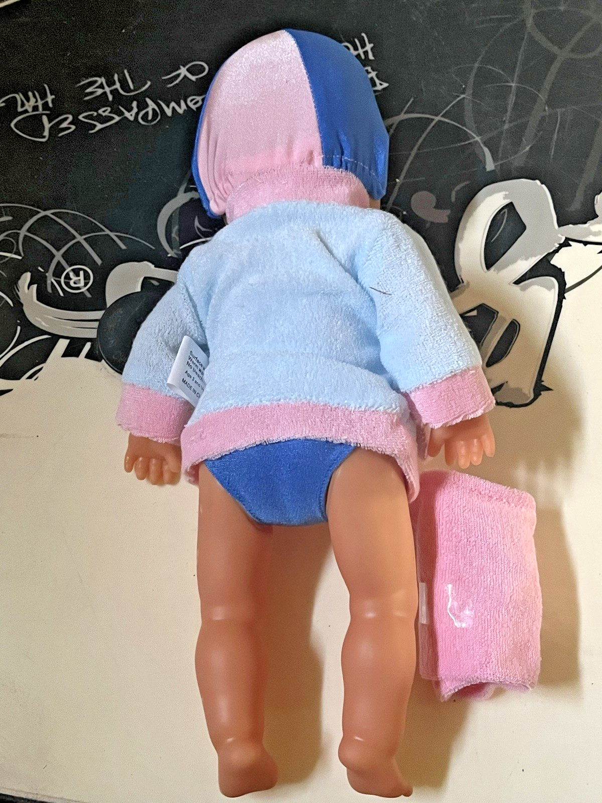 Realistic Water Activated Swimming Swim Doll Bath Time Fun Toy with Accessories Item image 2