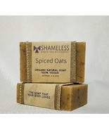 Organic Spiced Oats Coconut Body Soap Bar(Vegan)(Cruelty-Free) 4.5 oz - £6.79 GBP