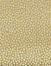 Pollack Champagne Conch Shell Geometric Velvet Furniture Fabric 5.5 Yards 51&quot;W - £267.78 GBP