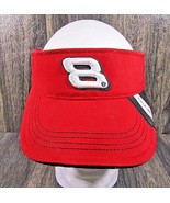 Dale Earnhart Jr #8 Youth Sun Visor Red Hat Chase Authentics NASCAR - £7.49 GBP