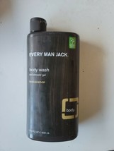 Every Man Jack Sandalwood 16.9 Fl. Oz. Body Wash And Shower Gel - New - £11.76 GBP