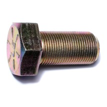 1&quot;-14 x 2&quot; Zinc Plated Grade 8 Hex Cap Screws HCS8-515 (5 pcs) - £28.09 GBP