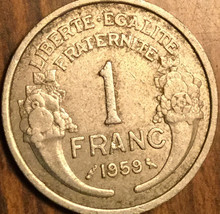 1959 France 1 Franc Coin - £1.40 GBP