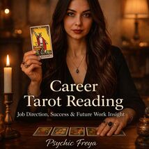 Career Tarot Reading | Job Direction, Success &amp; Future Work Insight - $15.99