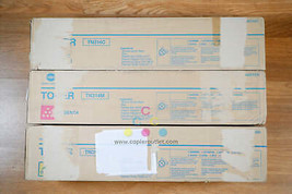 Cosmetic Konica Minolta TN314 CMY Toner Cart BizHub C353/C353P Same Day Shipping - $133.65