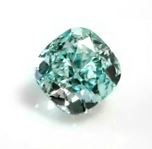 0.37ct Green Diamond - Natural Loose Fancy Intense Blue green GIA SI2 Cushion - £21,620.78 GBP