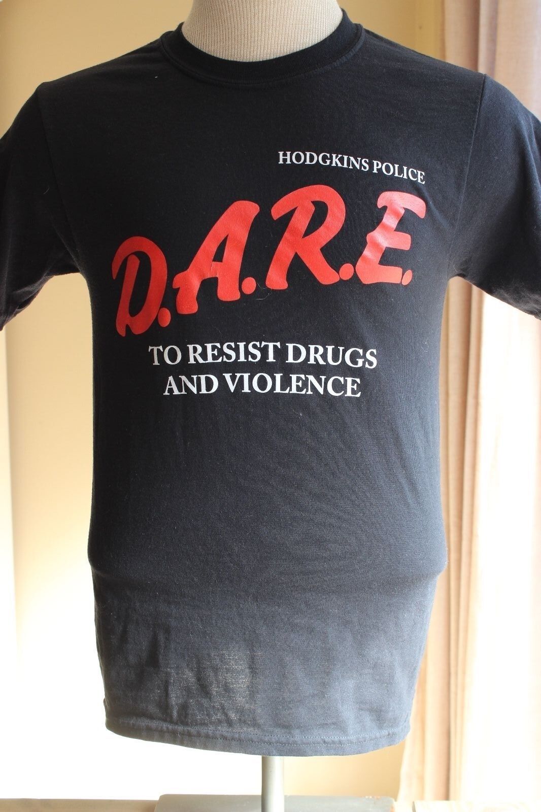Primary image for 2011 Hodgkins Police DARE Drug Shirt S