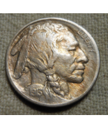 1913 P Buffalo Nickel - Type 1  DDO Doubled Profile XF- AU FULL HORN REV... - $39.99