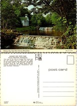 Pennsylvania Pocono Mountains Hickory Run State Park Chapel Falls VTG Postcard - £7.39 GBP