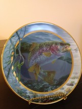 Field & Stream "Rainbow Trout" by Randy McGovern Plate No HA2950 Plate The Frank - £10.02 GBP