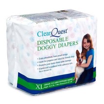 ClearQuest Disposable Doggy Diapers M - $677.40 MXN