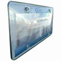 Anti photo red light speed toll camera blocker plate cover with lens - $34.95