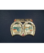 Vintage Niagara falls painted metal horseshoe shape trinket travel souve... - €17,15 EUR