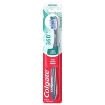 Colgate 360° Toothbrush with Tongue and Cheek Cleaner  Medium - $7.51