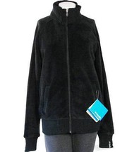Columbia The Sydney Black Plush Fleece Jacket Women&#39;s NWT - £90.57 GBP