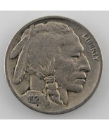 1921 Buffalo Five Cent Nickel 5C (Very Fine, VF Condition) - $472.26 MXN