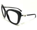CHANEL Sunglasses Frames 3339-H c.501/S6 Black Faux Pearl Cat Eye 55-18-140 - $186.78