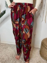 Easel Women&#39;s Floral Wide Leg Pants Size S - $40.59