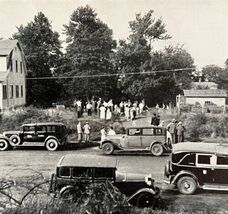 Lindbergh Baby Hauptmann Garage In The Bronx NYC 1935 Aviation Print DWT5A - €25,92 EUR