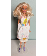 2009 Mattel Barbie H16HF CNB78 Plat Blonde Hair Blue Eyes Knees Bend 199... - €10,42 EUR