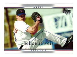 2007 Upper Deck #828 Scott Schoeneweis New York Mets - £3.93 GBP