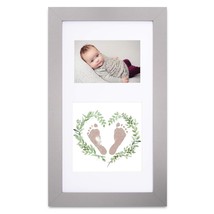 Baby Handprint &amp; Footprint Picture Frame Kit - Inkless &amp; Mess Free 17.7&quot;x11&quot; - £19.83 GBP