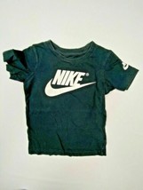 Nike little boys T-shirt size 4T black cotton TB19 - $6.92
