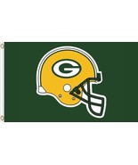 Green Bay Packers Man Cave Flag 3X5 Ft Polyester Banner USA 90x150cm - $367.50 MXN