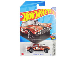 1962 Chevrolet Corvette Gasser &quot;Mad Mouse&quot; Copper Metallic with Black Stripes &quot;H - £12.85 GBP