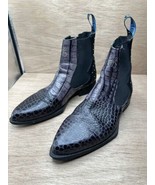 MODVOG MEN’S CROCODILE EMBOSSED CHELSEA BOOT Size 7 - $269.45 CAD