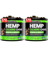 2 Hemp Calming Chews for Dogs - Dog Calming Chews - 170 Anxiety Relief T... - $29.95