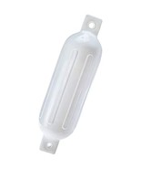 Seachoice Twin Eye Ribbed Boat Fender, White, 5-1/2 In. X 20 In. - $39.38 CAD