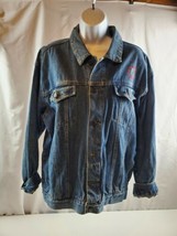 LAS Vegas Vintage Rivera Blues Womens Jacket Denim size L - £14.62 GBP