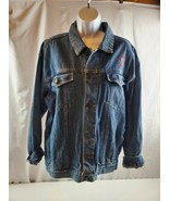 LAS Vegas Vintage Rivera Blues Womens Jacket Denim size L - £14.69 GBP