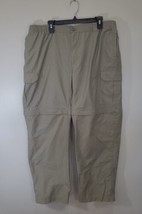Columbia Pants Convertible Fishing Hiking Active Outdoor Lightweight XL ... - $21.80