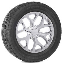 20&quot; Snowflake Chrome Wheels &amp; Goodyear Tires For 2000-24 GMC Sierra Yukon Denali - £1,845.56 GBP