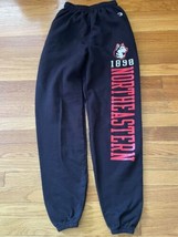 Northeastern Huskies Women’s Champion Black Sweatpants Size Small Boston NCAA - £31.12 GBP