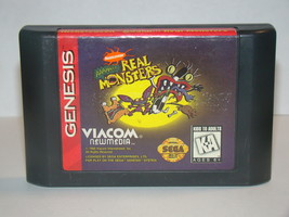 Sega Genesis - Nickelodeon Aaahh!!! Real Monsters (Game Only) - $15.00