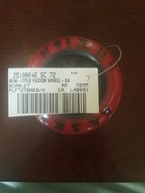 (RED+BLACK) - Fuzion SCARLET Pro Scooter Wheel 72MM-SHIPS N 24 HOURS - £14.70 GBP