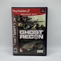 Tom Clancy&#39;s Ghost Recon PS2 PlayStation 2 Greatest Hits - With Manual - £6.05 GBP