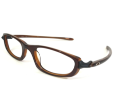 Vintage Oakley Eyeglasses Frames Sine 11-594 Rootbeer Clear Brown 51-20-130 - £51.09 GBP