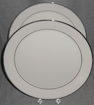 1970s Set (2) Lenox Rapture Pattern Dinner Plates Usa - £39.56 GBP