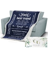 Funny Best Friend Blanket Best Friend Birthday Gifts Bestie Blanket Pers... - $60.54