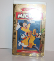 VTG VHS Walt Disney The Spirit of Mickey Mouse Cartoons Shorts The Band ... - £7.26 GBP