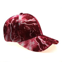 Tie Dye Print Baseball Cap Hip Hop Trendy Sun Hats Adjustable Breathable Couple - £10.26 GBP