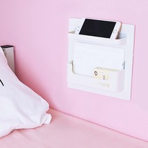 Easy Eco Life Bedside Shelf Accessories Organizer- Wall Mount Self, Manicure Kit - £23.94 GBP