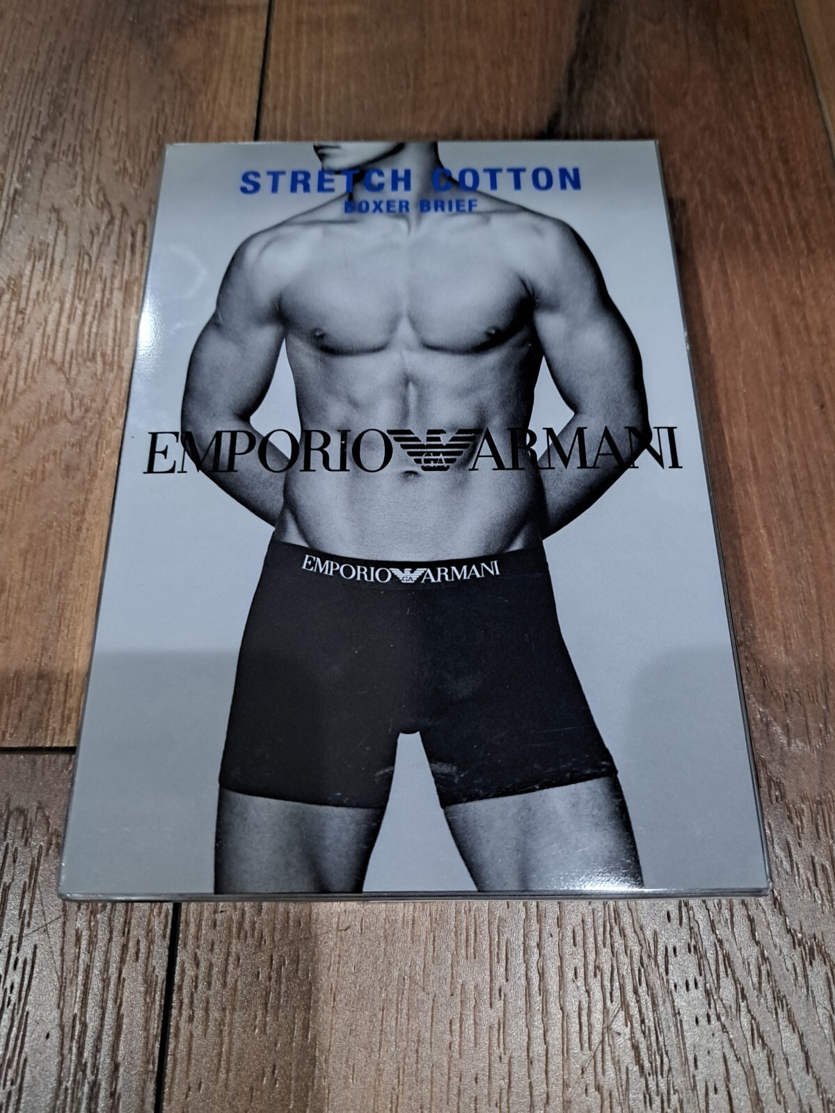 Emporio Armani Black Men's Boxer Brief Stretch Cotton Underwear Lingerie XL Item image 3