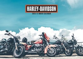 Harley Davidson  A3 Calendar 2025 - Transport - Month To View - Wirobound. - £12.03 GBP